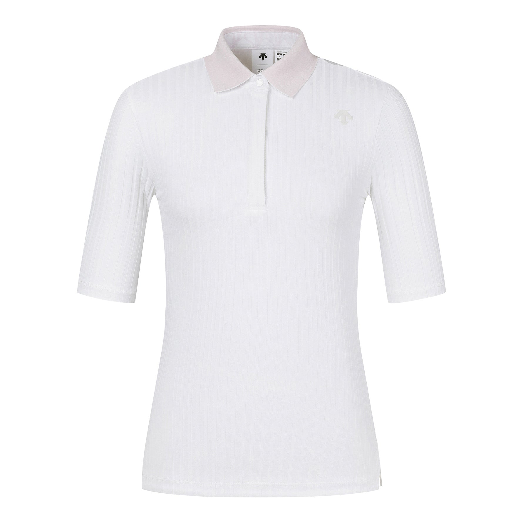 SEASONAL RIBBED HALF SLEEVE T-SHIRT 女士 高爾夫POLO衫
