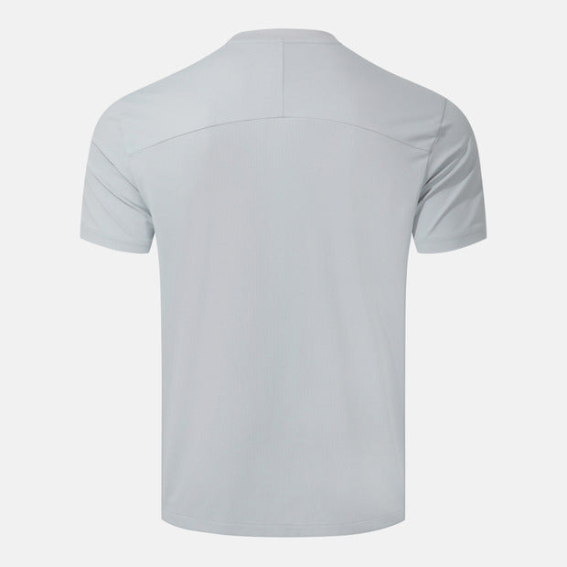 MUSCLE SLIM FIT JACQUARD TOP 男士 訓練短袖上衣