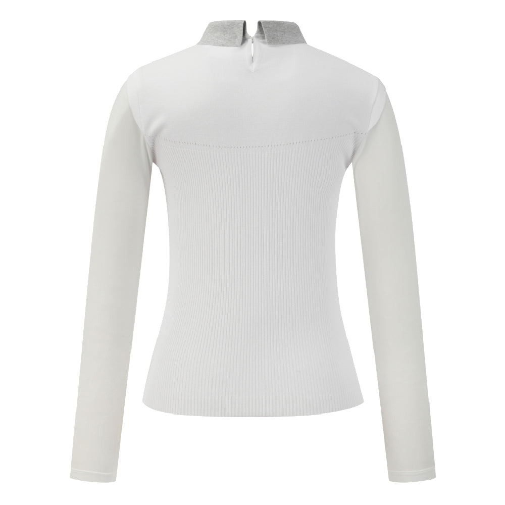 COOLING HYBRID LONG-SLEEVED PULLOVER 女士 高爾夫長袖上衣