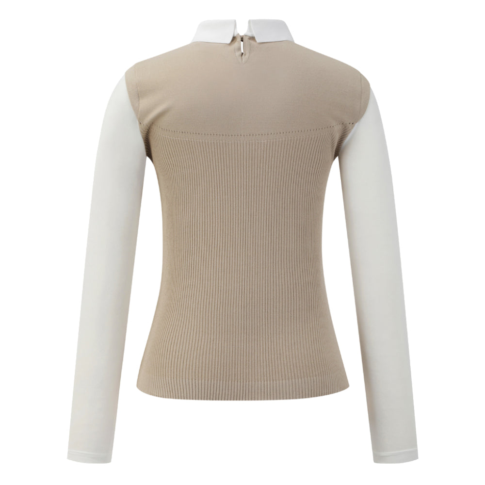 COOLING HYBRID LONG-SLEEVED PULLOVER 女士 高爾夫長袖上衣