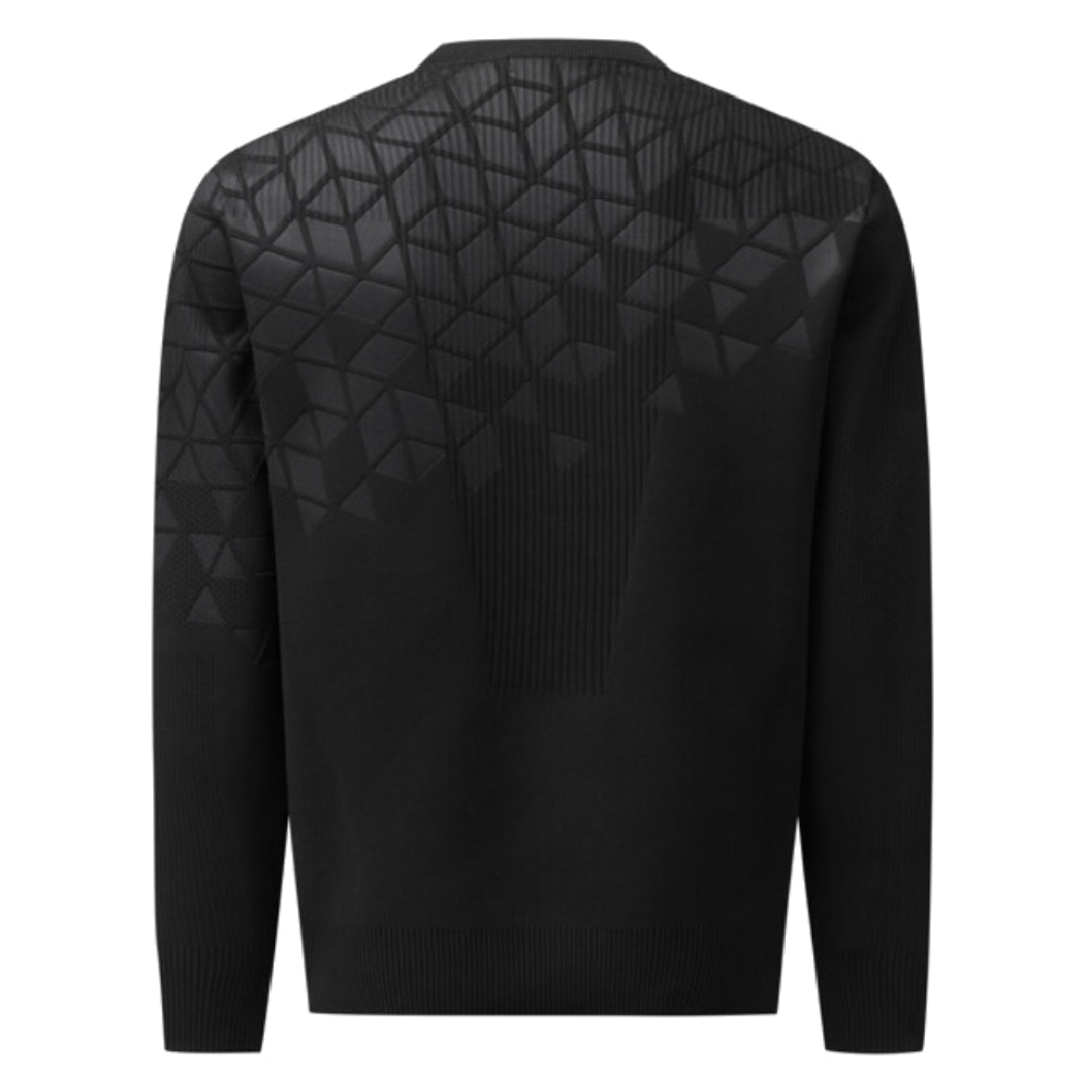 ENGINEERED KNIT ROUND LONG-SLEEVED T-SHIRT 男士 高爾夫長袖上衣