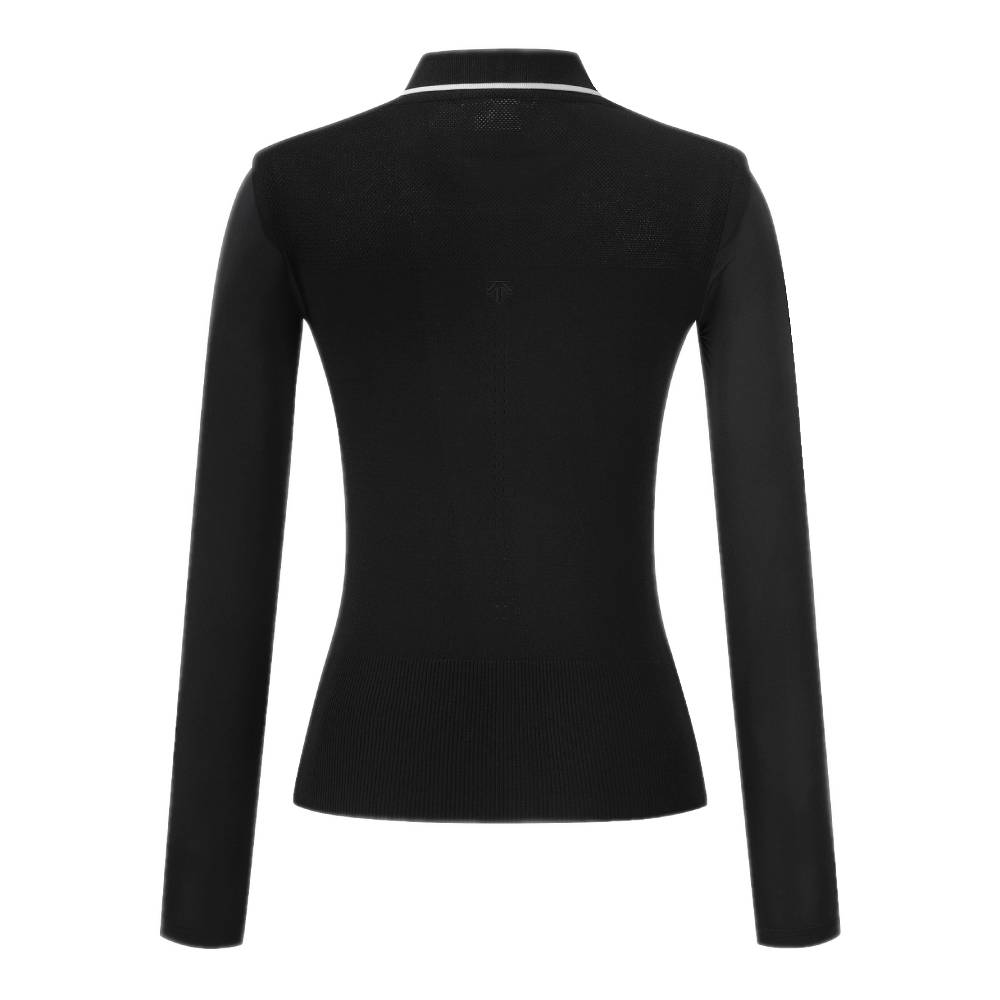 KNIT HYBRID COOLING COLLARED T-SHIRT 女士 高爾夫長袖上衣