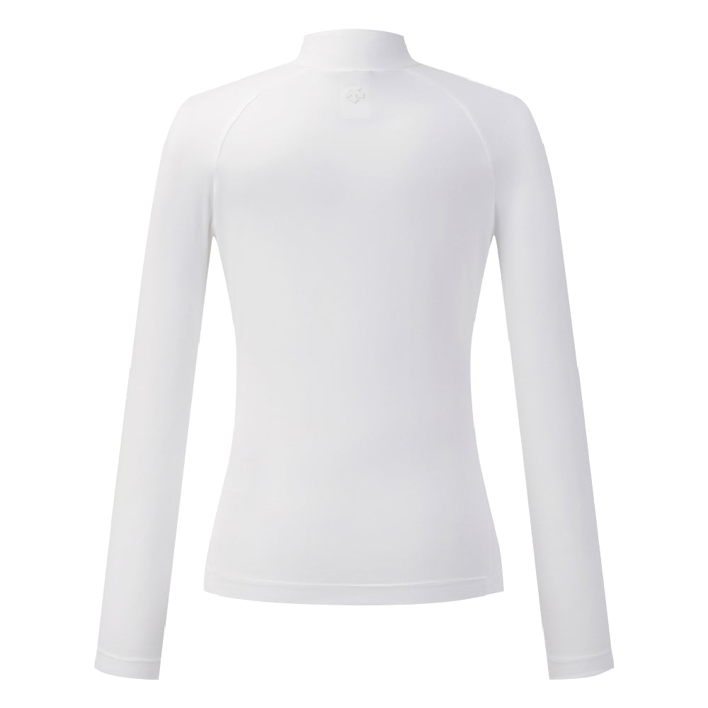 MOCK-NECK LONG-SLEEVED T-SHIRT 女士 高爾夫長袖上衣