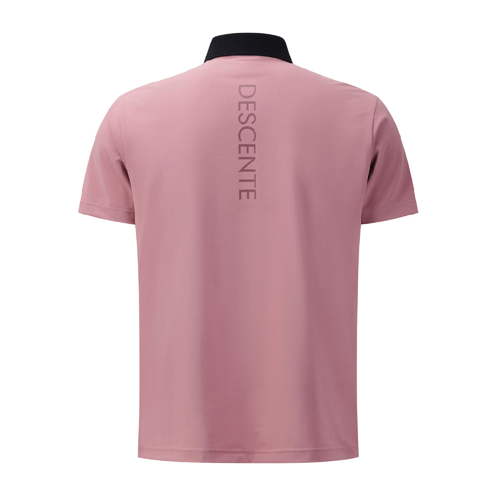 SUNSCREEN BARE SMOOTH SHORT SLEEVE SHIRT 男士 高爾夫翻領上衣