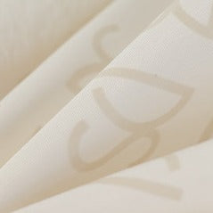 PE TAFFETA MONOGRAM PRINT & BOA REVERSIBLE COMPACT SCARF 女士 高爾夫球圍脖