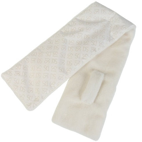 PE TAFFETA MONOGRAM PRINT & BOA REVERSIBLE COMPACT SCARF 女士 高爾夫球圍脖