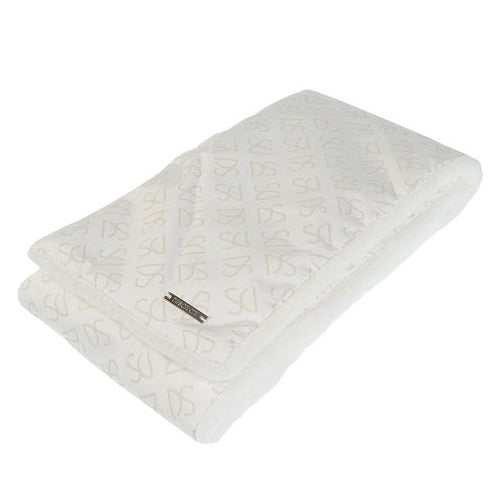 PE TAFFETA MONOGRAM PRINT & BOA REVERSIBLE COMPACT SCARF 女士 高爾夫球圍脖