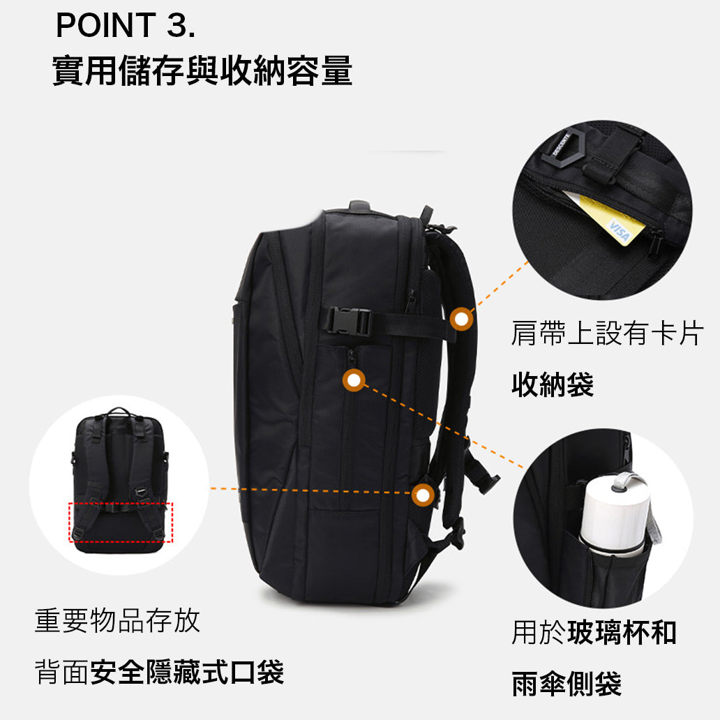 SPORTSBASIC TRAVEL BACK PACK 中性 後背包31L