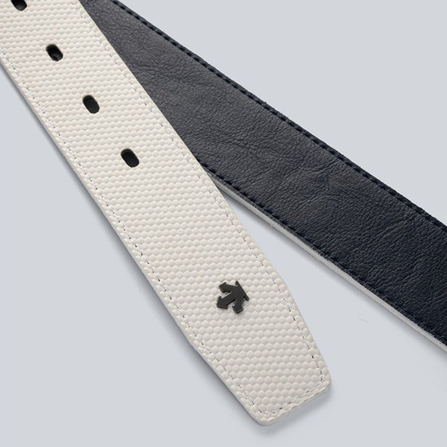 DESCENTE聯名Xander系列 W35 REVERSIBLE BELT (ADJUSTABLE LENGTH) 男士 W35 雙面可調式皮帶