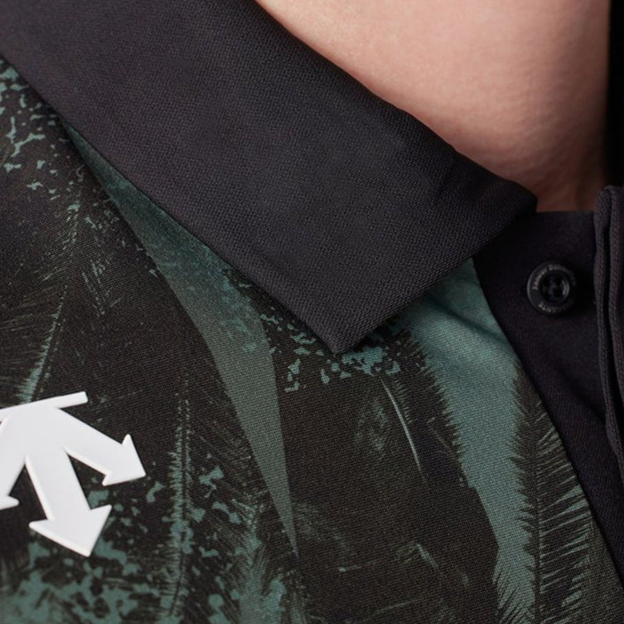PALM TREE PRINT SHORT-SLEEVED SHIRT 男士 高爾夫球上衣