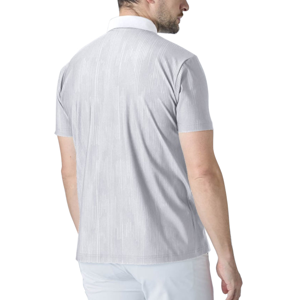 SUNSCREEN PRINT SHORT SLEEVE SHIRT 男士 高爾夫翻領上衣