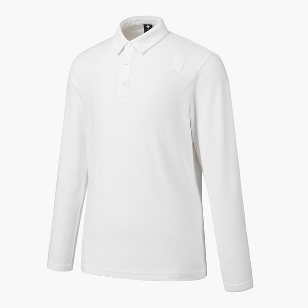MELANGE FLEECED LONG-SLEEVE T-SHIRT 男士 高爾夫POLO衫