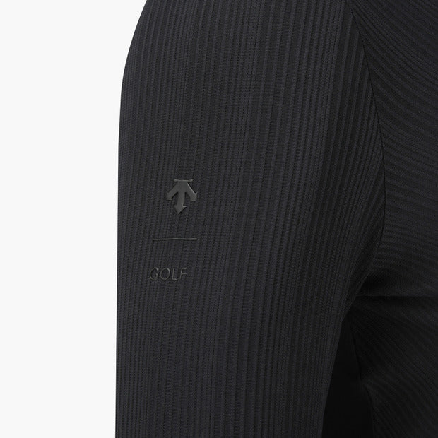 COOLING MIX RIBBED COLLARD T-SHIRT 女士 高爾夫球上衣