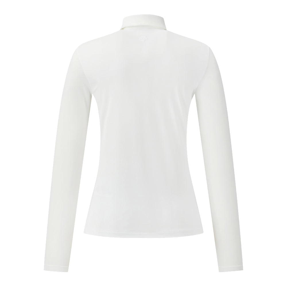 COLLARED COOLING LONG-SLEEVED T-SHIRT 女士 高爾夫翻領上衣