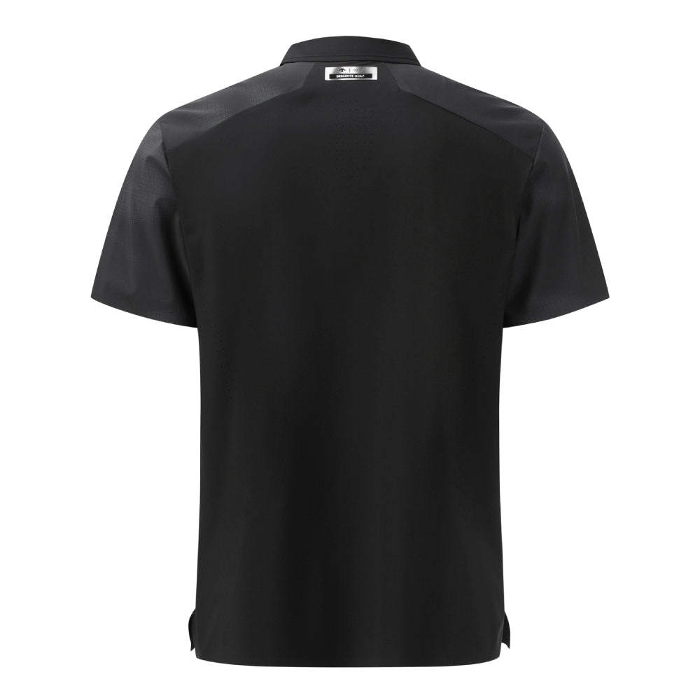Y-COLLARED SHORT-SLEEVED T-SHIRT 男士 高爾夫翻領上衣