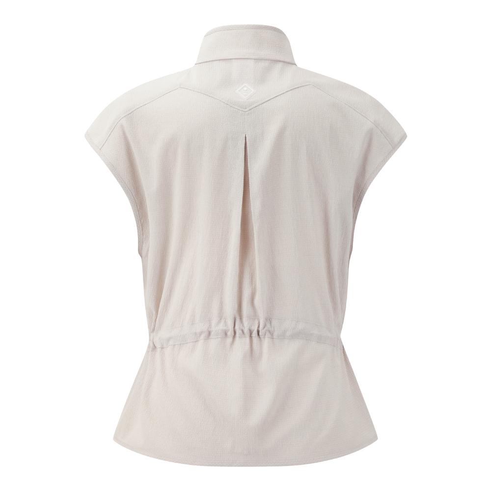 CAP-SLEEVE HIGH-NECK SHORT-SLEEVED JUMPER 女士 高爾夫背心