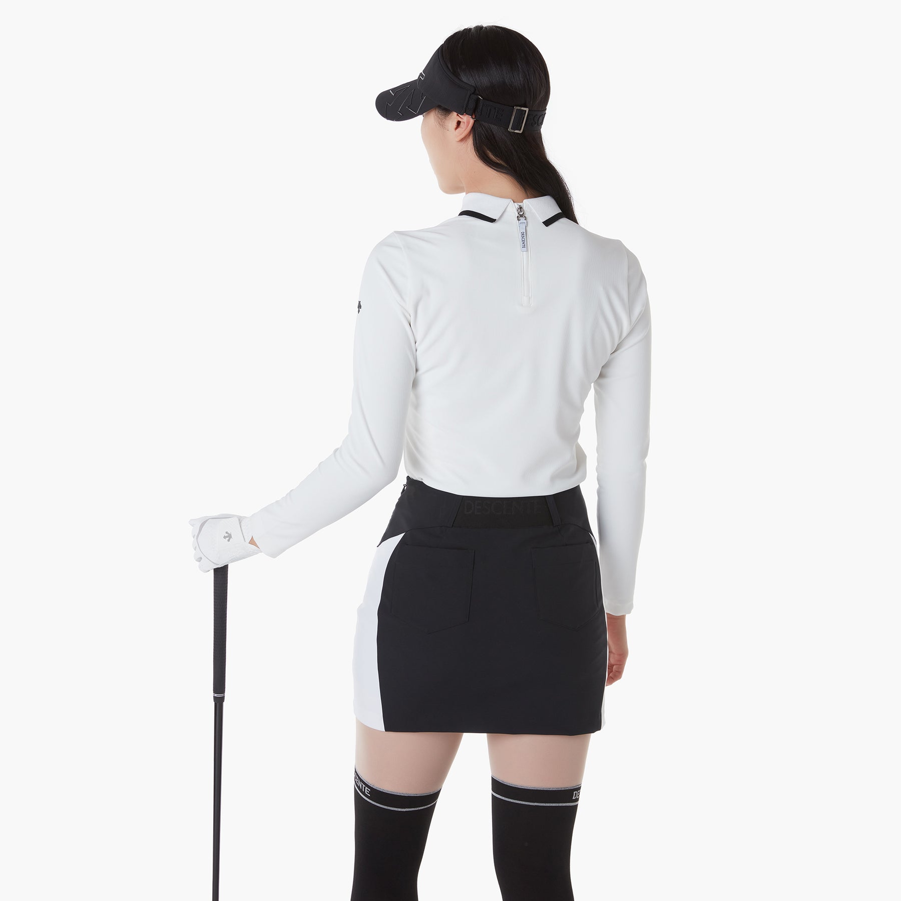 BASIC COLLARED LONG-SLEEVE T-SHIRT 女士 高爾夫球上衣
