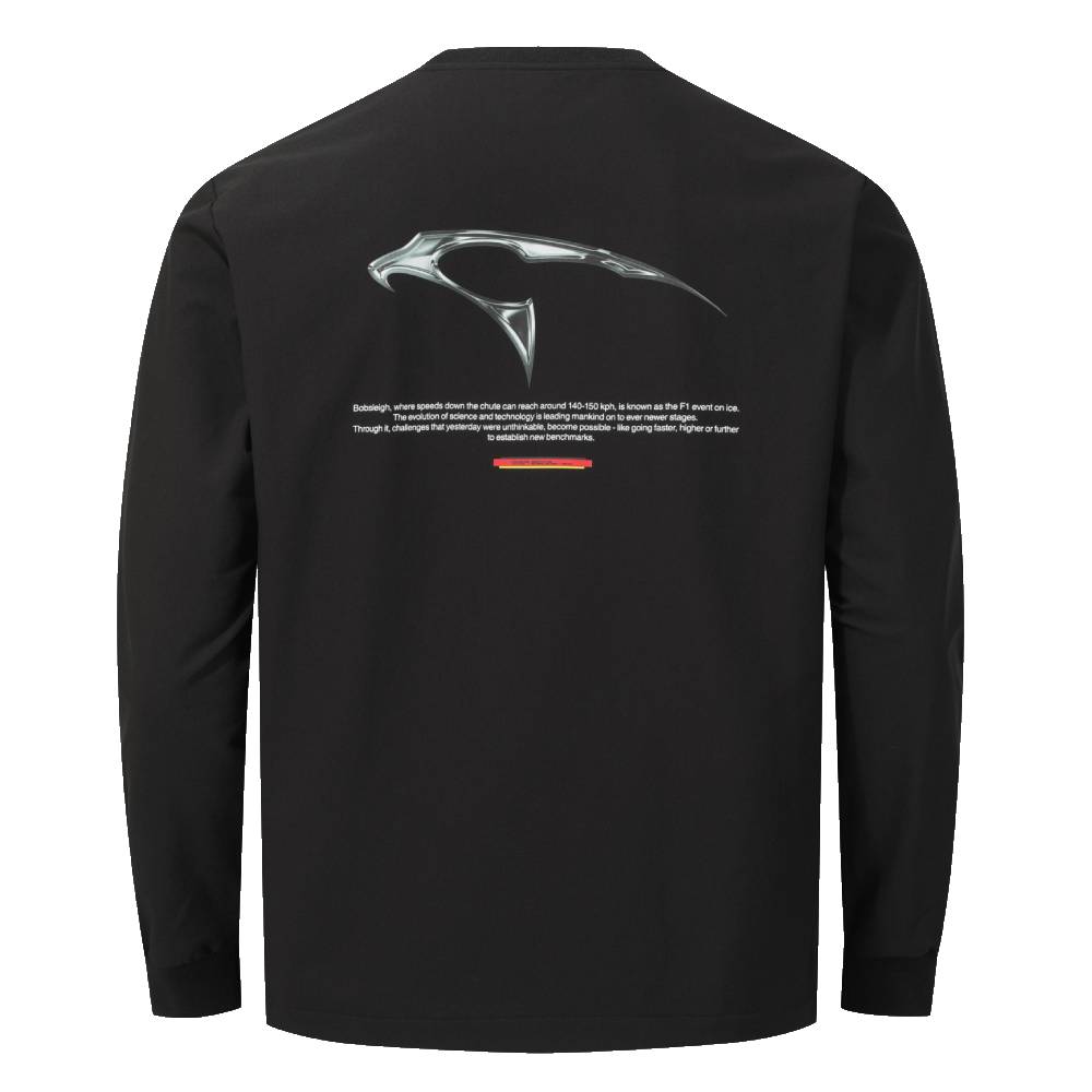 GER DOUBLE-LAYER WEAK BRUSHED SWEATSHIRT 男士 運動上衣
