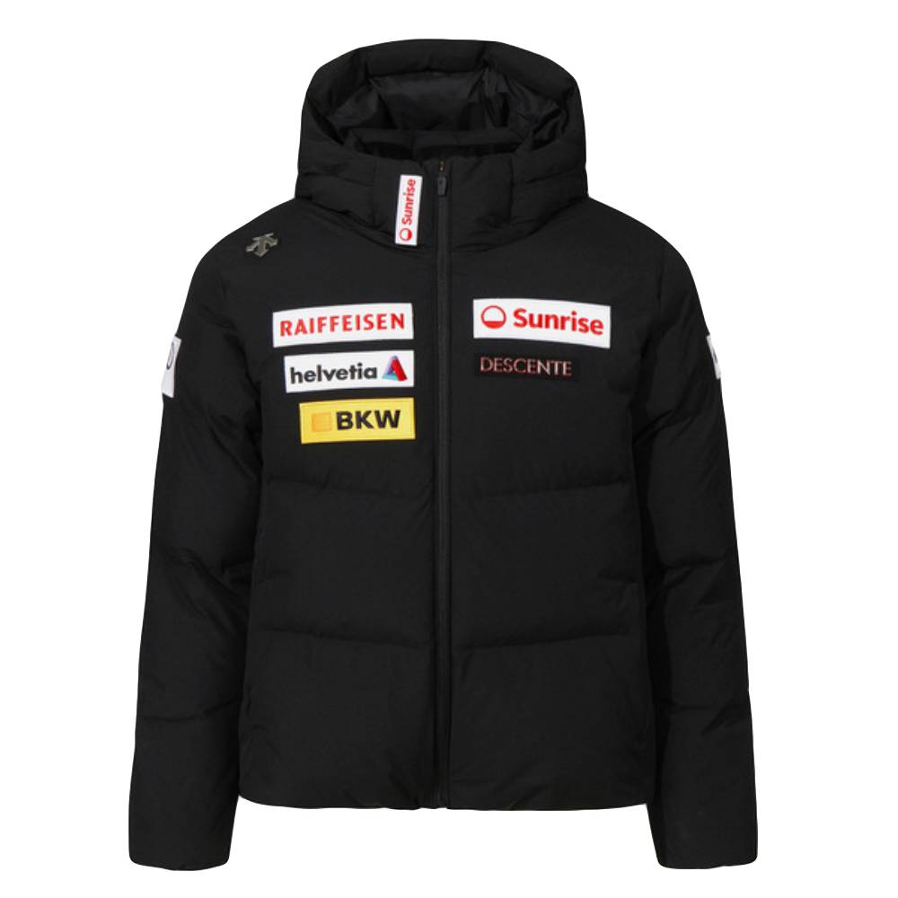 SWISS SKI] HOODED DOWN JACKET 男士運動外套