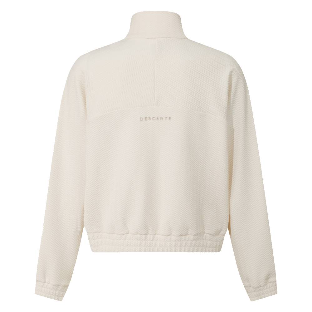 WOMEN JAQUARD FLEECE JACKET 女士 運動外套