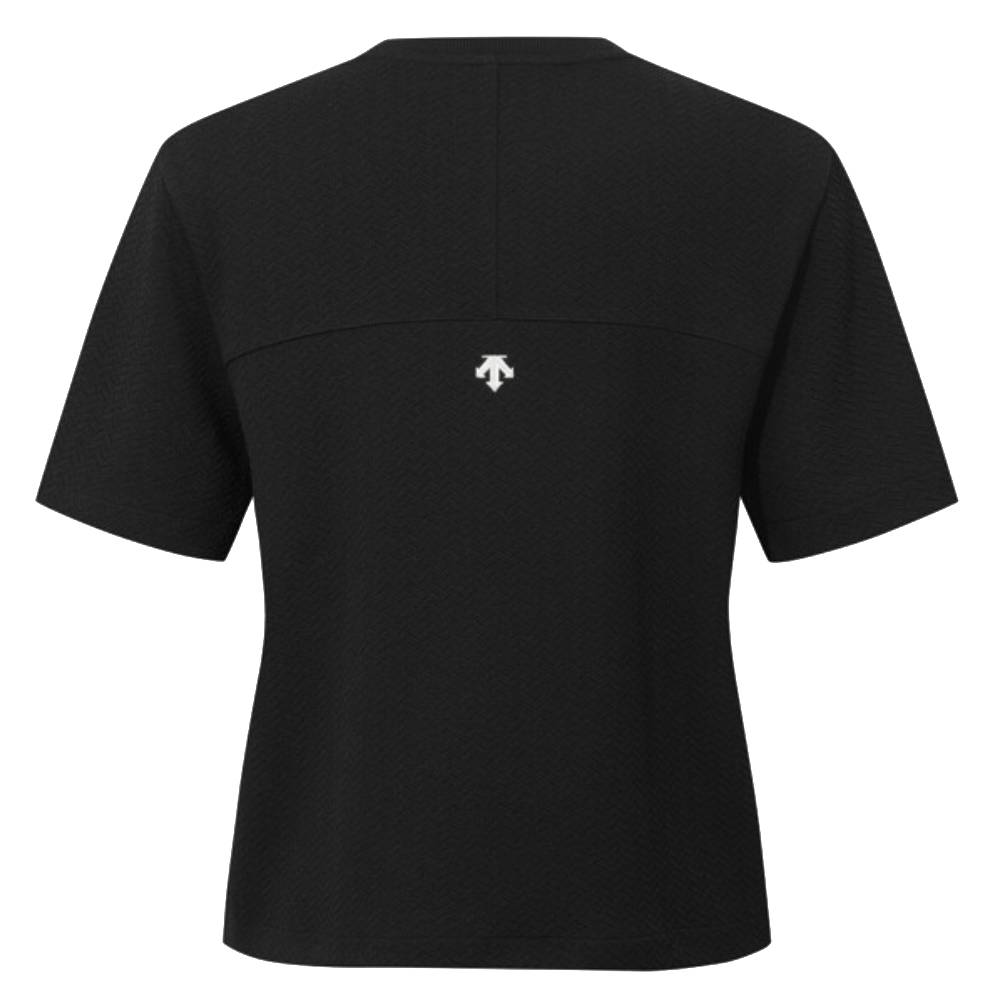 WOMEN JAQUARD SHORT-SLEEVE HEAVY T-SHIRTS 女士 運動上衣