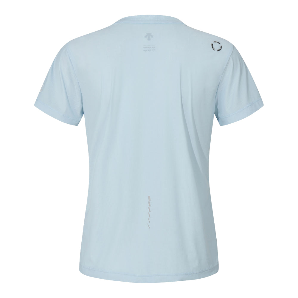 FULL-MESH (OR COLOR-BLOCKED) SHORT-SLEEVE TEE 女士 運動上衣