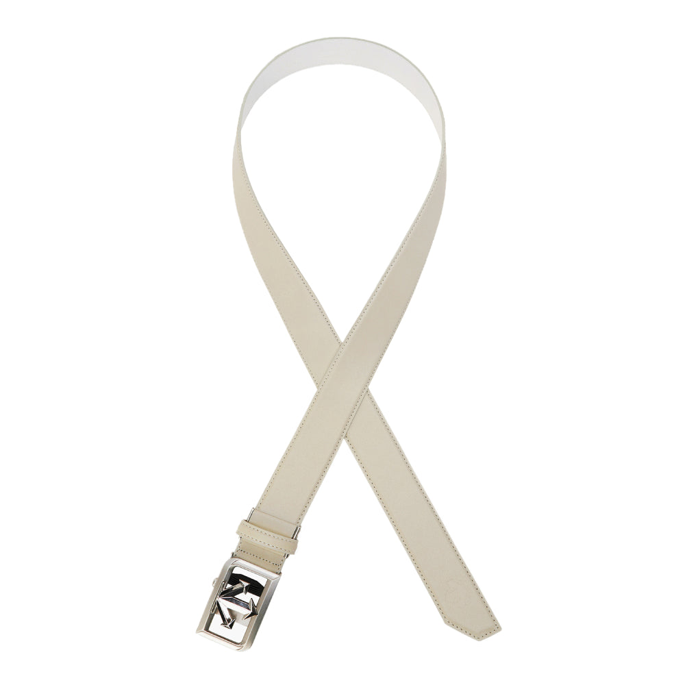 MEN'S SQUARE LOGO SEMI-AUTOMATIC BELT 男士 高爾夫腰帶