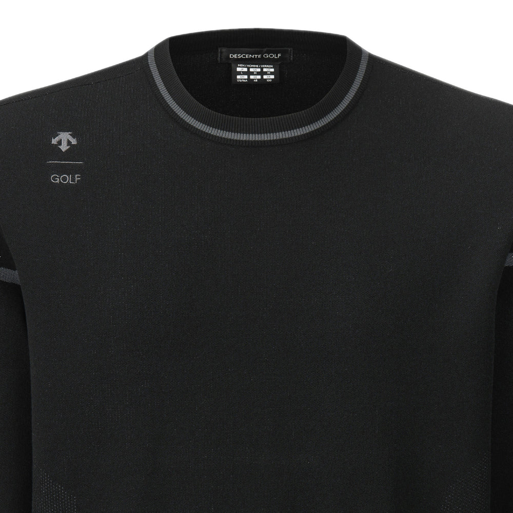 SOLID SINGLE-LAYERED ROUND SWEATER 男士 高爾夫針織衫