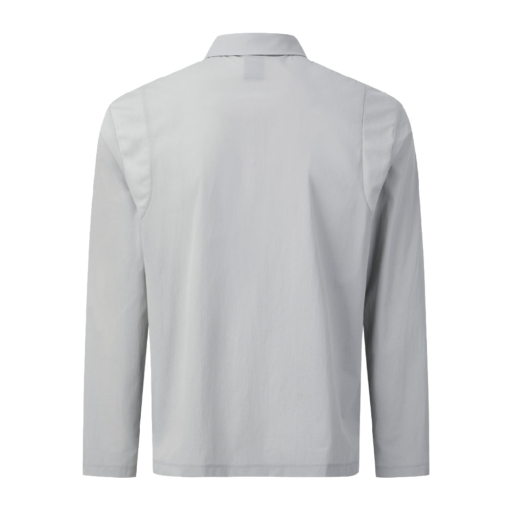 PREMIUM WOVEN Y-COLLARED LONG-SLEEVED T-SHIRT 男士 高爾夫上衣