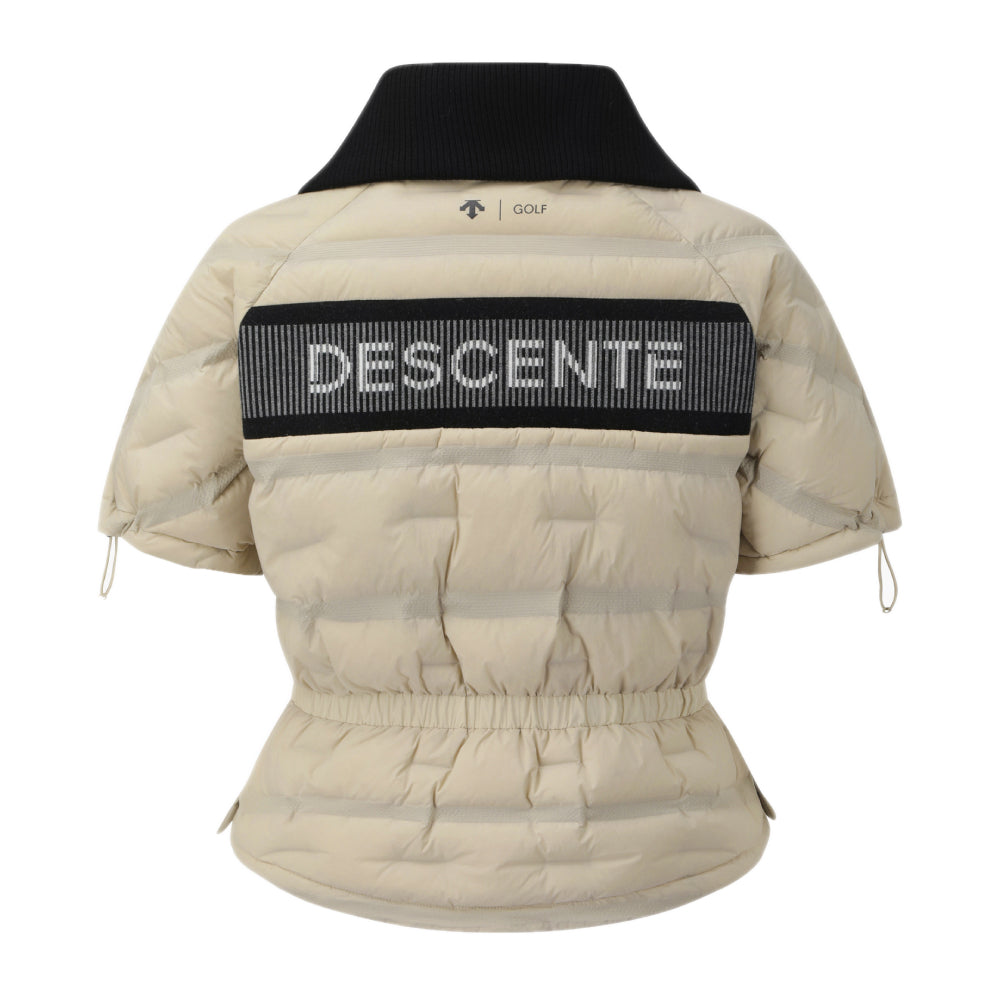 SHORT-SLEEVED TUBE-DOWN JUMPER 女士 高爾夫羽絨短袖外套