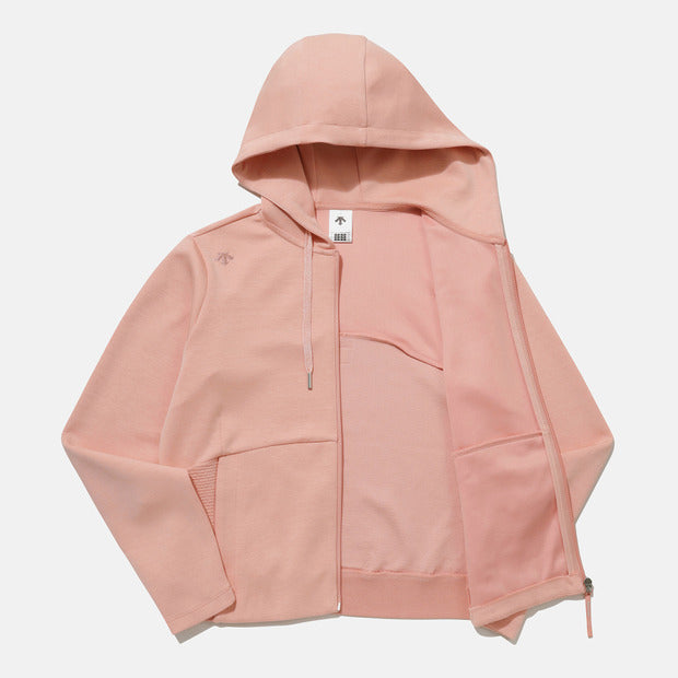 WOMENS COTTON MODAL TRAINING HOODED ZIP-UP 女士 運動外套