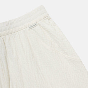 WOMENS CHIFFON WOVEN SHORT WARM-UP PANTS 女士 休閒短褲