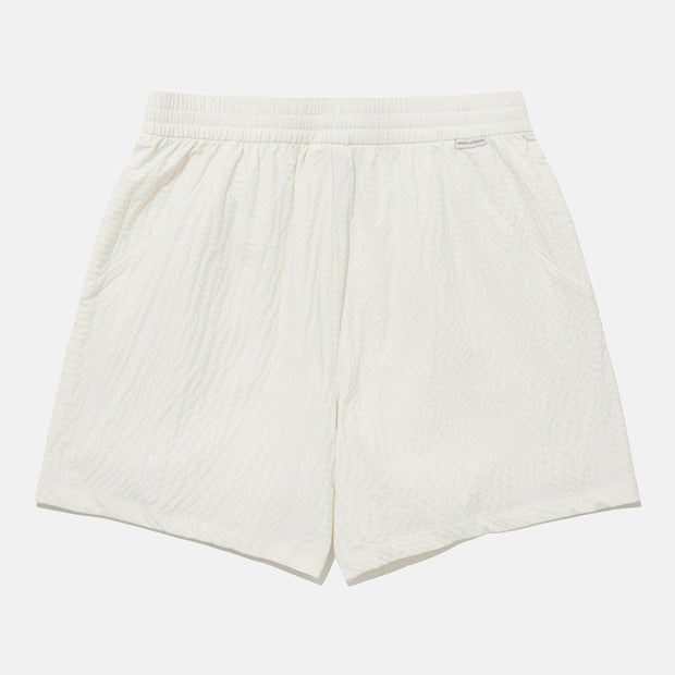 WOMENS CHIFFON WOVEN SHORT WARM-UP PANTS 女士 休閒短褲
