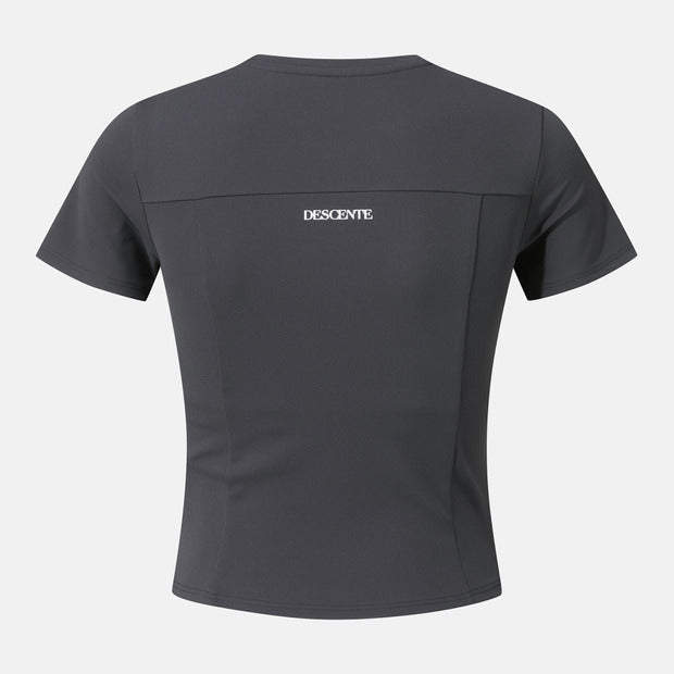 WOMENS INNER CAP SLIM FIT SHORT SLEEVE T-SHIRT 女士 運動上衣