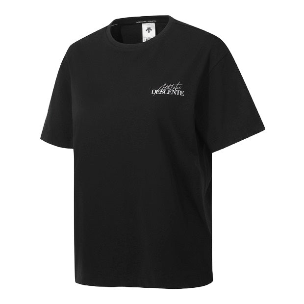 WOMENS COMFORT FIT WORDING GRAPHIC SHORT SLEEVE T-SHIRT 女士 運動上衣