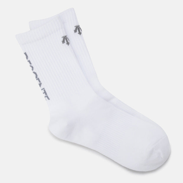 SPORTS BASIC VERTICAL WORDING CREW SOCKS 中性 運動襪
