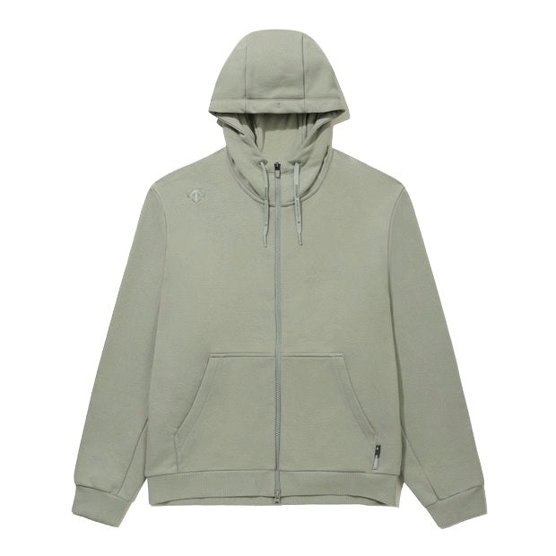 ECO-TERRY OVERFIT STAND NECK TRAINING HOOD ZIP-UP 女士 運動連帽外套