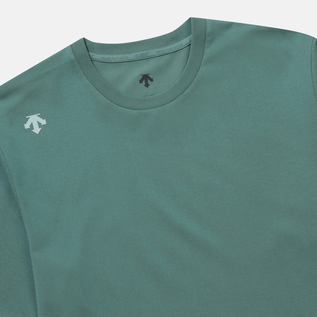 ESSENTIAL SMALL WORDING COTTON SHORT SLEEVE T-SHIRT 男士 運動上衣