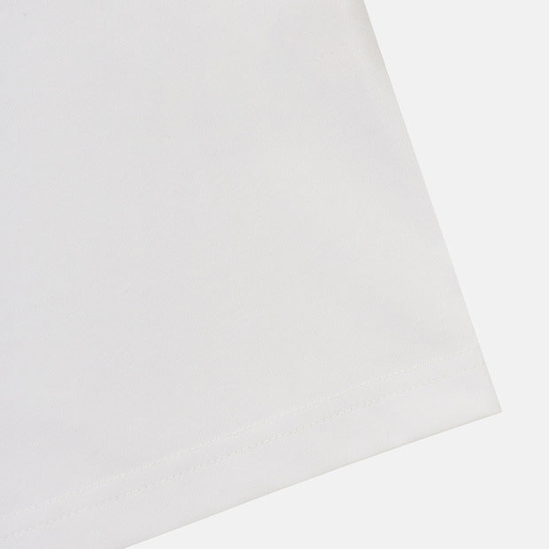 ESSENTIAL SMALL WORDING COTTON SHORT SLEEVE T-SHIRT 女士 運動上衣