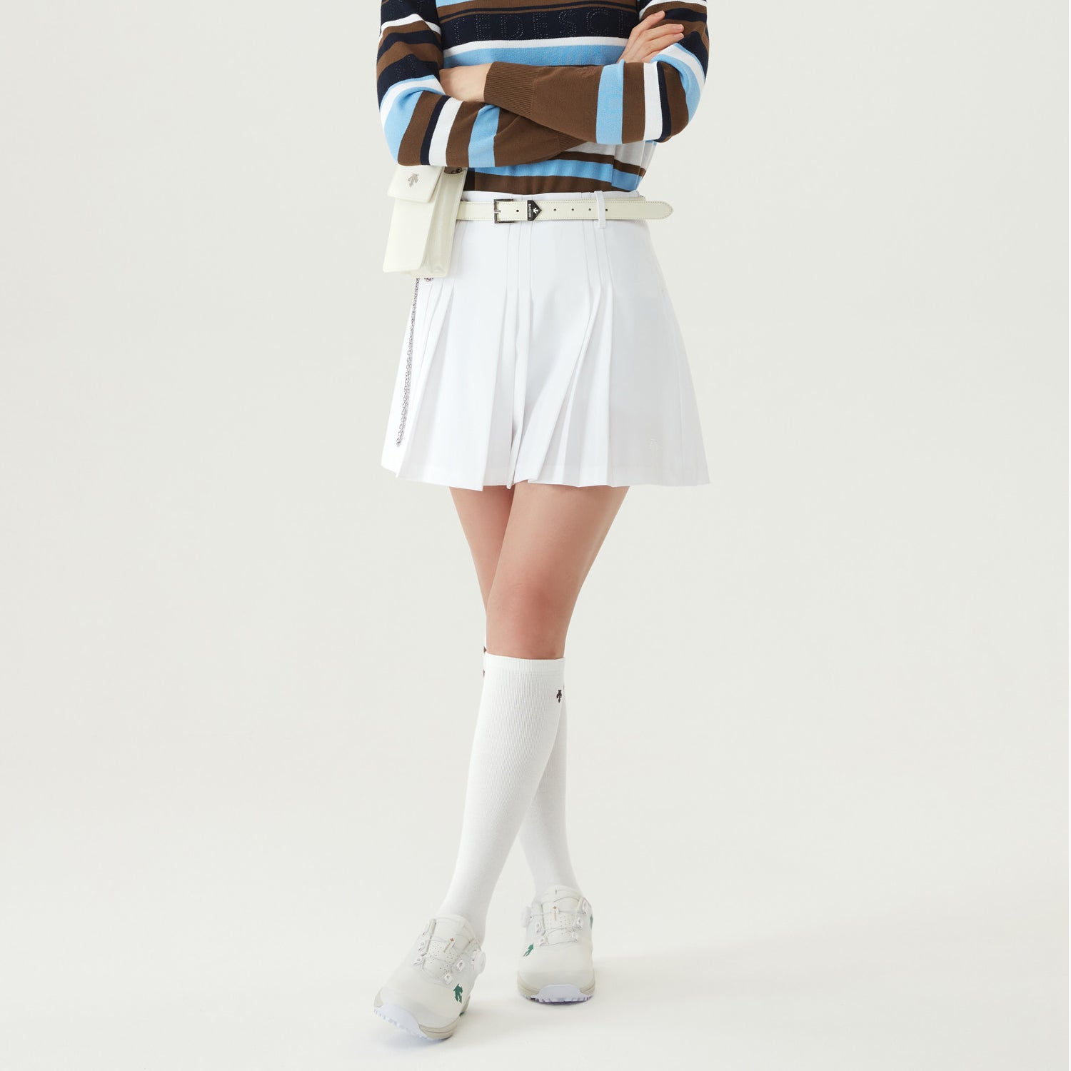 UNBALANCED KNEE SOCKS 女士 高爾夫球襪