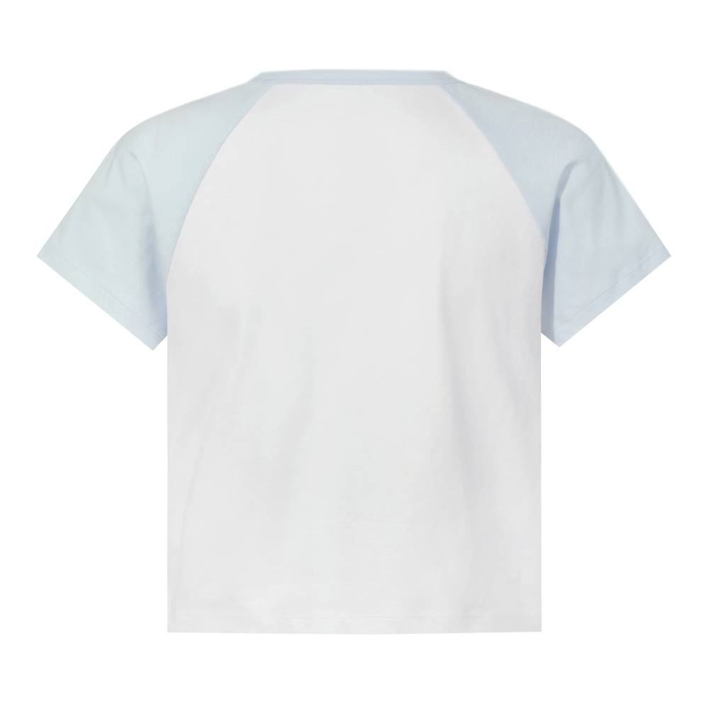 WOMEN GRAPHIC SEMI-CROPPED SHORT SLEEVE TS 女士 運動上衣