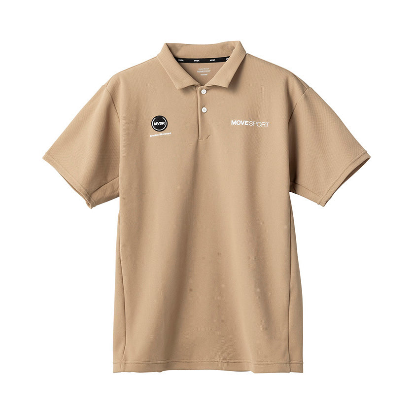 DESCENTE SUNSCREEN ONI DEER COLOR LOGO POLO 男士運動POLO衫