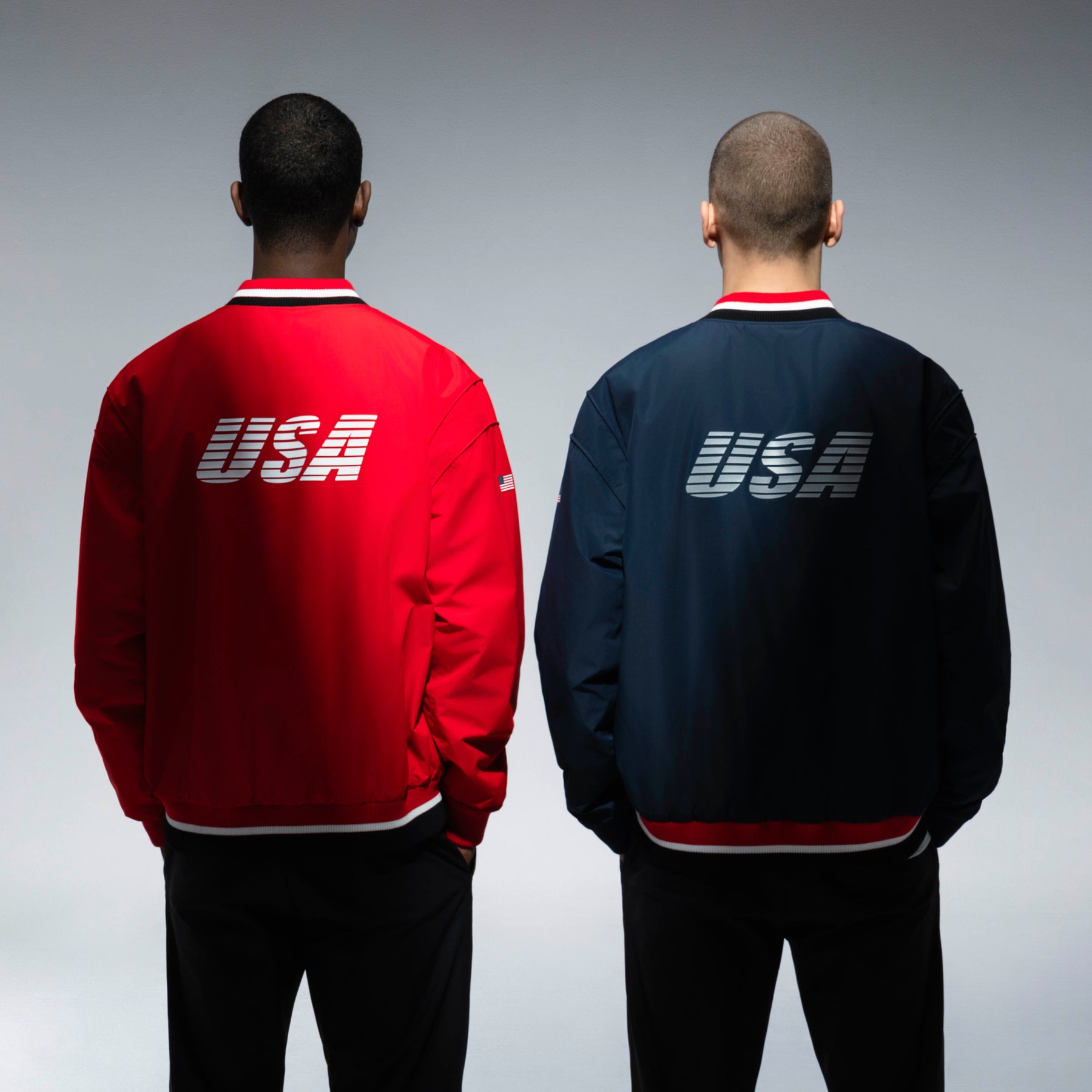 USAT STADIUM VARSITY JACKET 男士 運動外套