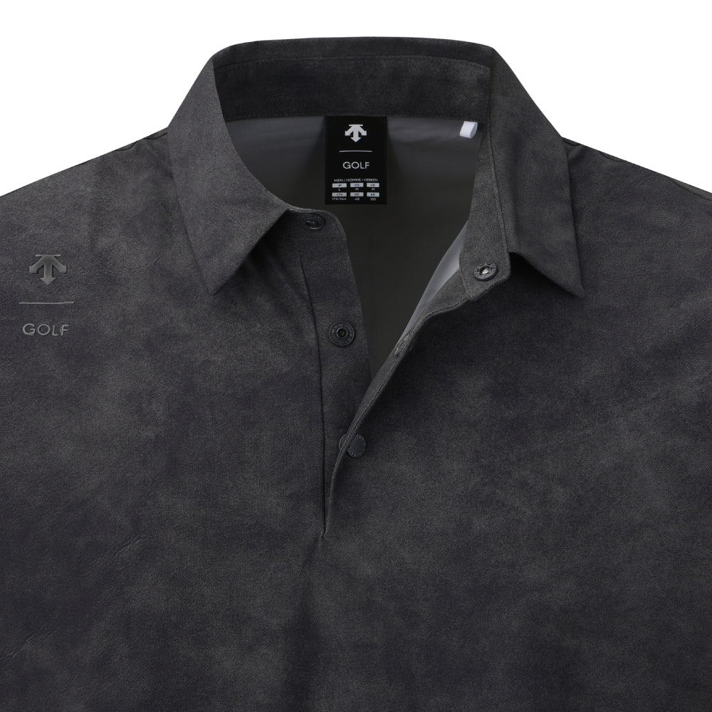 PATTERNED Y-COLLARED SHORT-SLEEVED T-SHIRT 男士 高爾夫翻領上衣