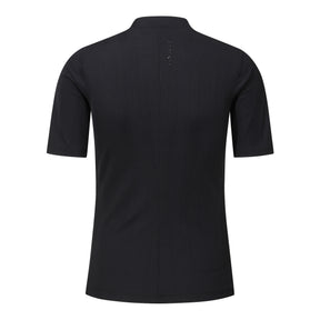 RIBBED SLIM-FIT SHORT SLEEVE T-SHIRTS 女士 運動上衣