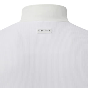 MOCK-NECK RIBBED T-SHIRT (WITH ARM COVERS) 女士 高爾夫短袖上衣