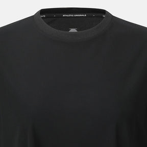 WOMEN'S RUNNING COOL CROP T-SHIRT 女士 休閒短袖上衣