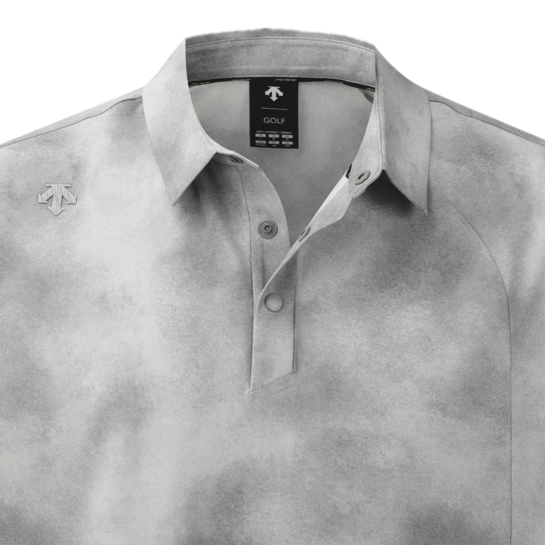 ACMT PATTERN SHORT-SLEEVED POLO (ARC-MOTION) 男士 高爾夫翻領上衣