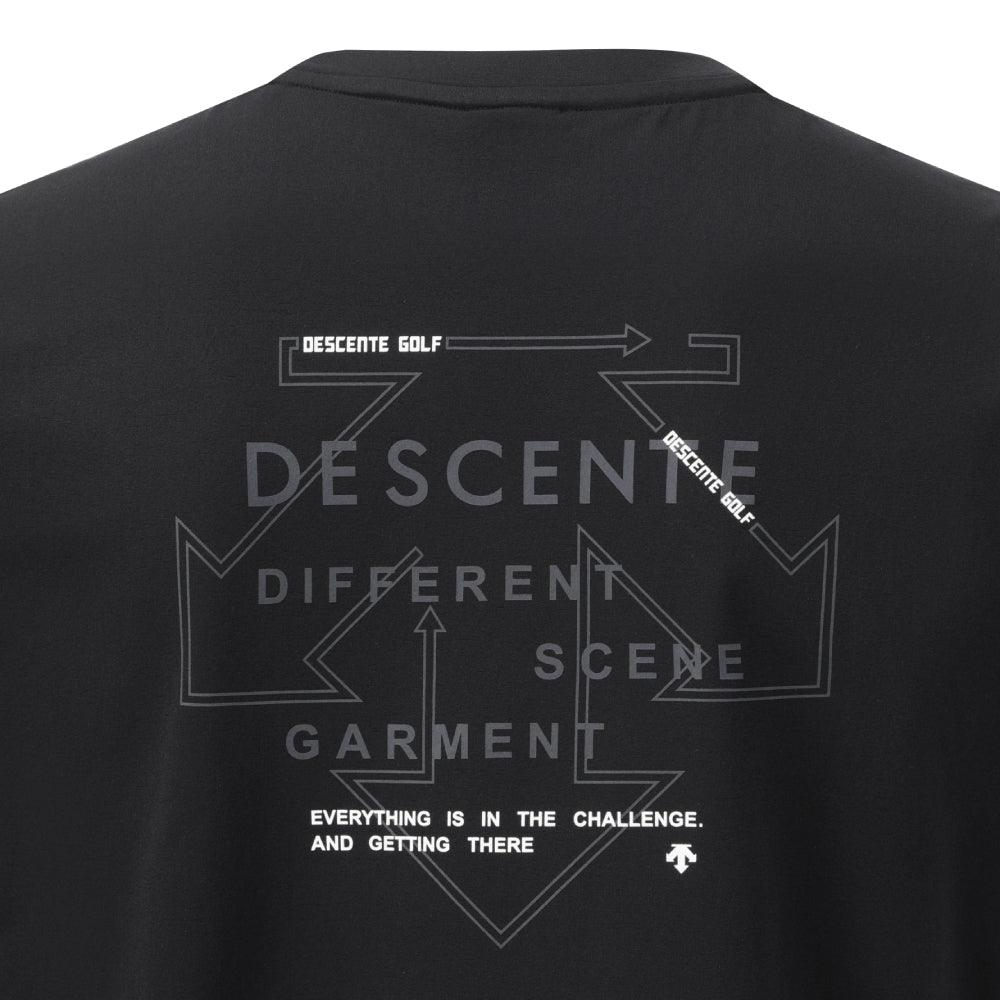 BACK GRAPHIC ROUND SHORT-SLEEVED T-SHIRT 中性 高爾夫短袖上衣