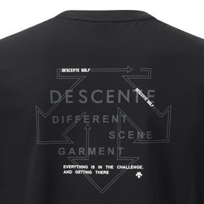 BACK GRAPHIC ROUND SHORT-SLEEVED T-SHIRT 中性 高爾夫短袖上衣